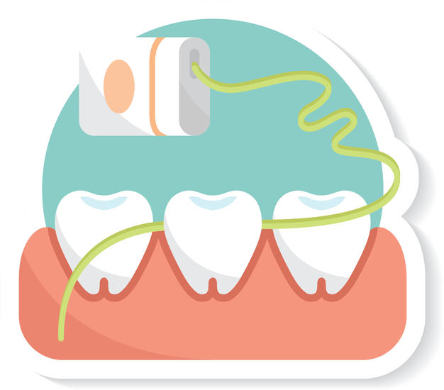 Idaho Falls Dentist - Dental Floss Clipart (626x550), Png Download