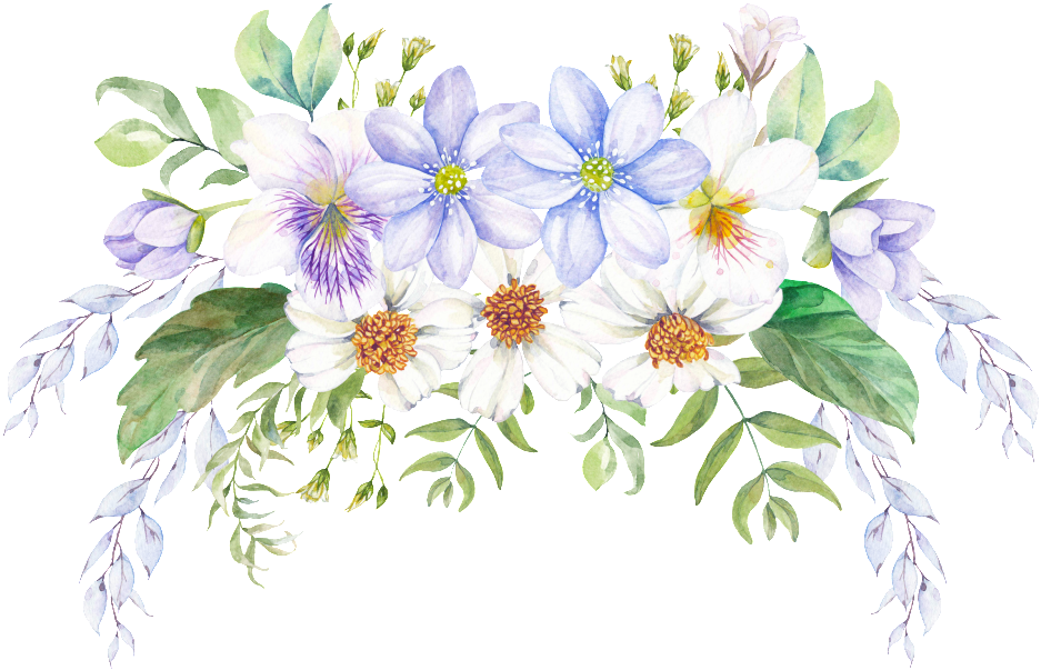 Fresh And Elegant Flower Floral Decoration Vectors - Invitation Clipart (1024x668), Png Download