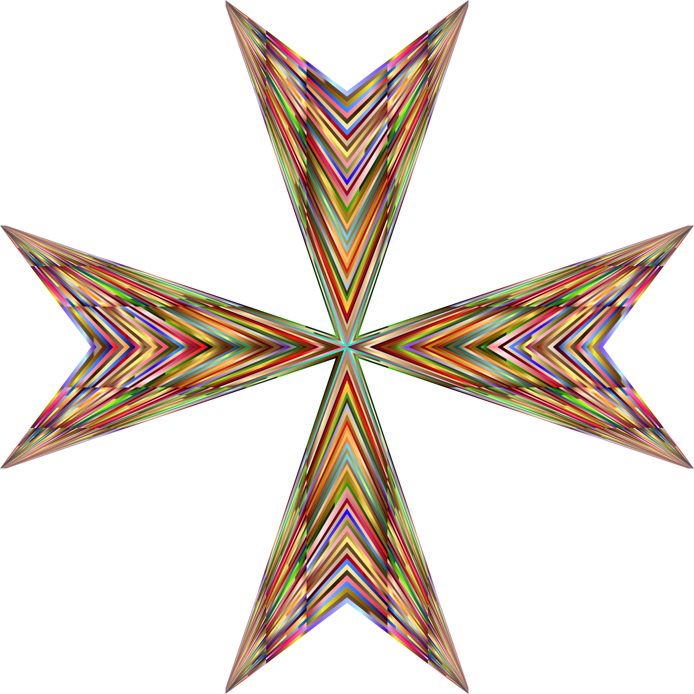 Vibrant Colors Png Hd - Герб Ордена Святого Лазаря Clipart (2334x2334), Png Download