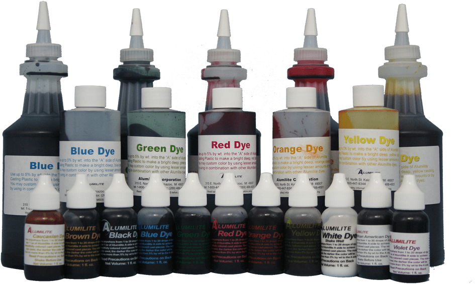 Alumilite Dye - Bottle Clipart (1000x1000), Png Download