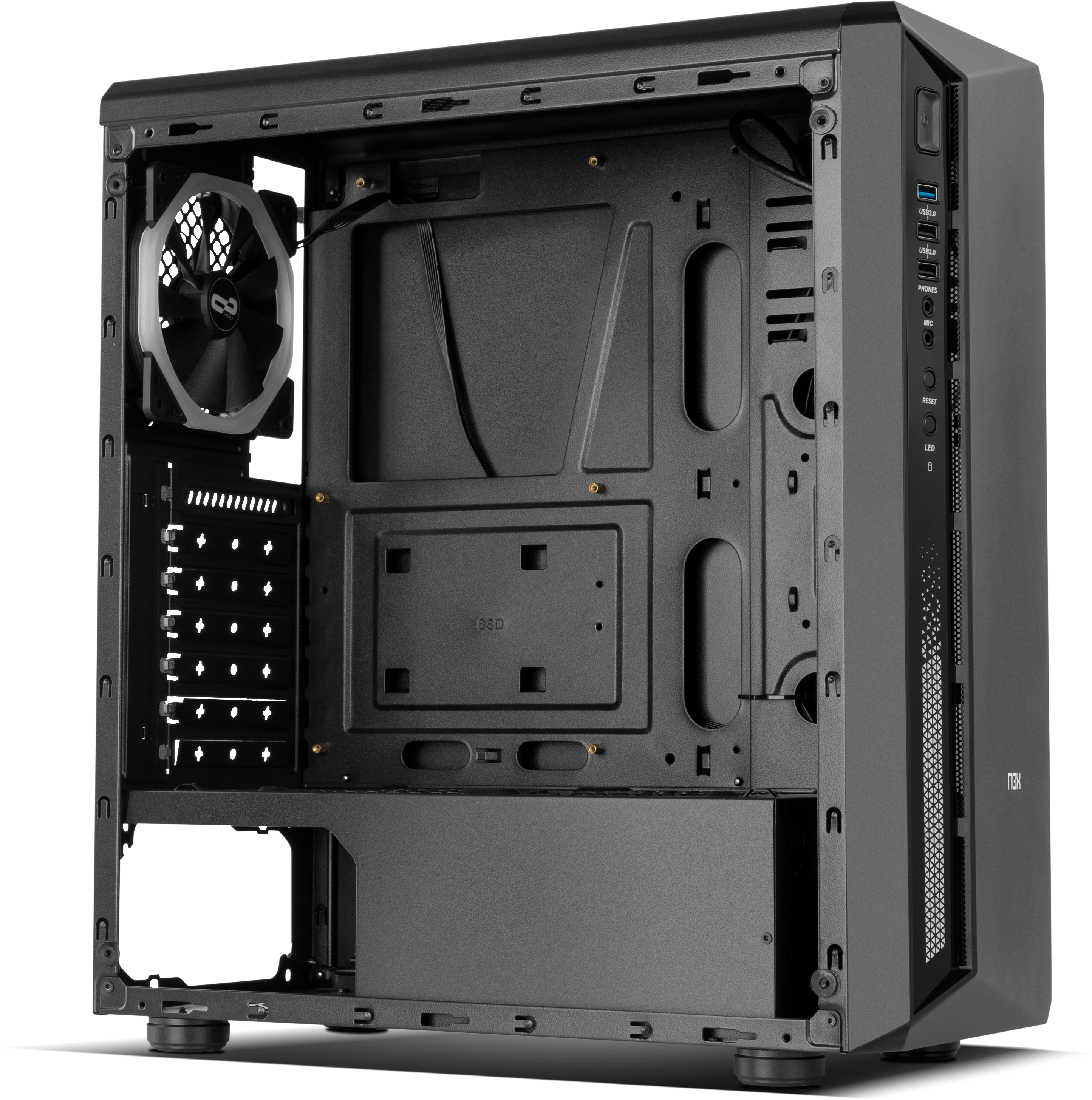 Nox Infinity Atom Rgb Clipart (3240x3376), Png Download