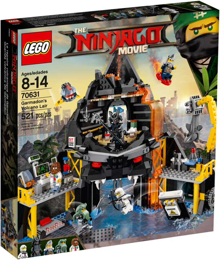 Navigation - Lego Ninjago Movie Garmadon Volcano Lair Clipart (1200x900), Png Download