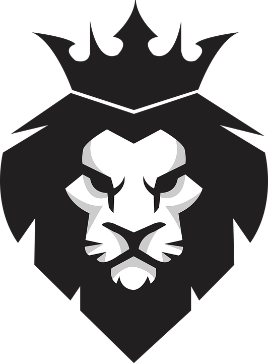 Lion, King, Icon, Logo, Animal, Pride, Wild, Head, - Leão Icone Clipart (532x720), Png Download