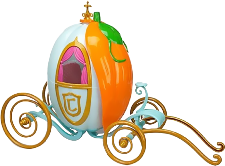 Cinderella Pumpkin Carriage The Walt Disney Company - Cinderella Carriage Toy Doll Clipart (786x578), Png Download