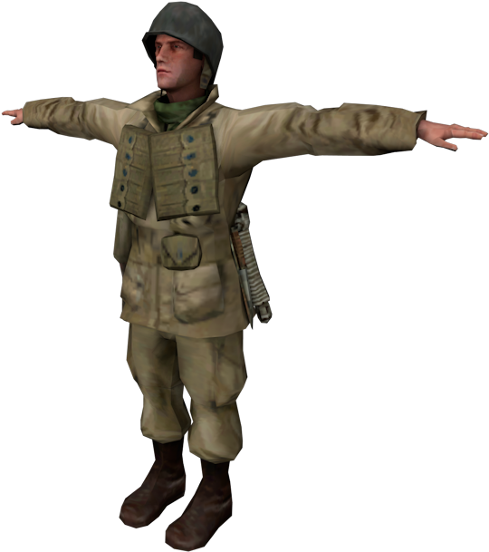 Call Of Duty Soldier Png - Tony Hawk's Underground 2 Png Clipart (750x650), Png Download