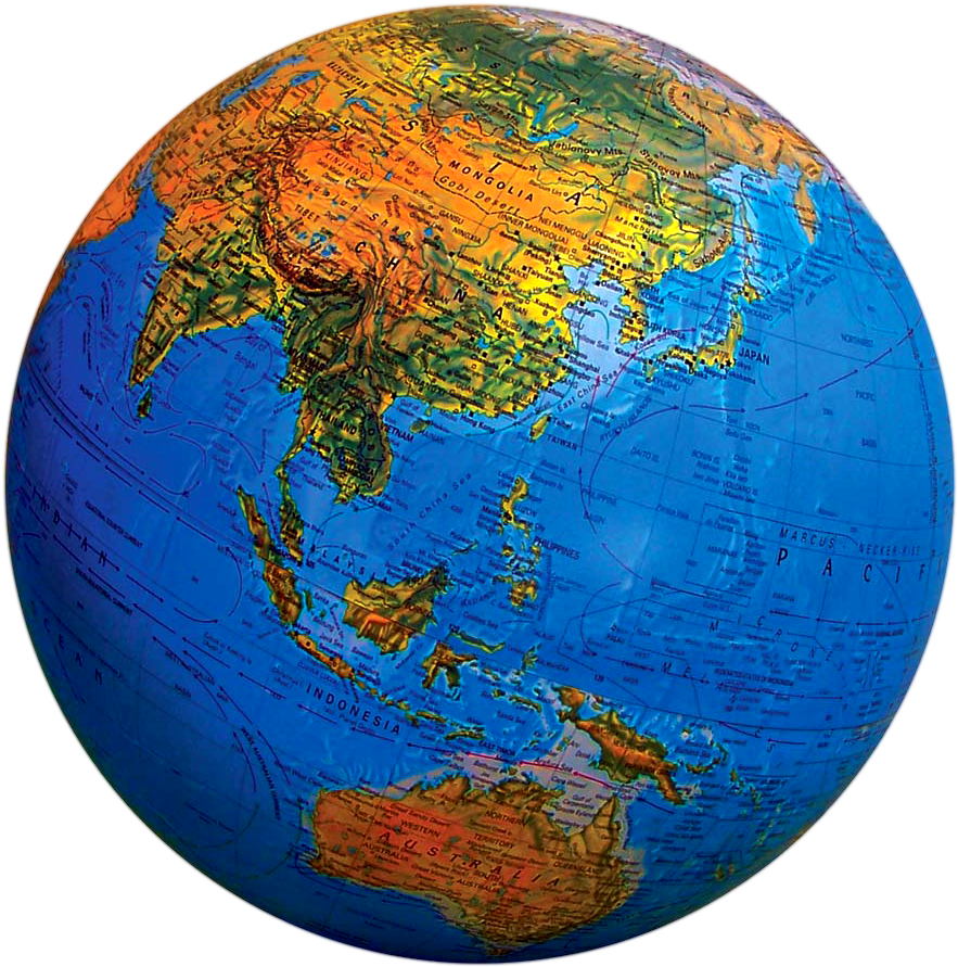 Download Red Rose - Globe Png Clipart (1024x1024), Png Download