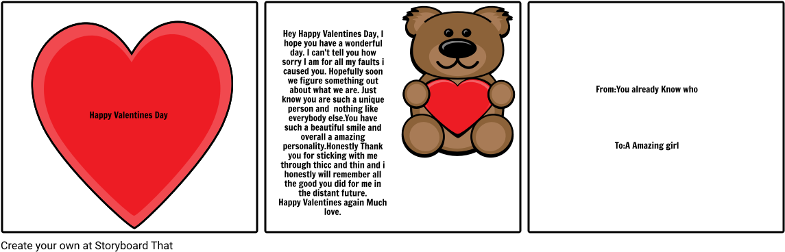 Valentine's Day - Teddy Bear Clipart (1164x385), Png Download
