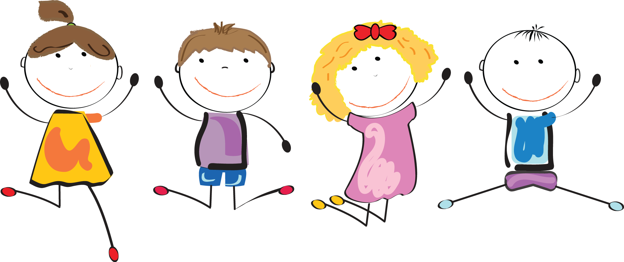 Child Dance Clipart - Music And Movement Clipart - Png Download (2188x921), Png Download