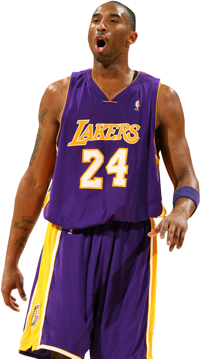 Photo Kobebryant3 Zpsuhtcuvg9 - Basketball Player Clipart (534x800), Png Download