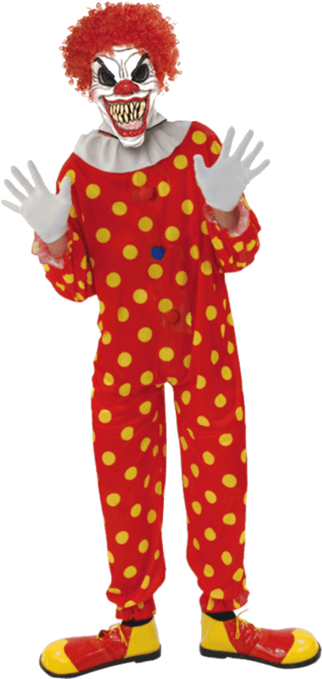 Bobbles The Clown Outfit , Png Download - Clown In The Circus Clipart (452x952), Png Download
