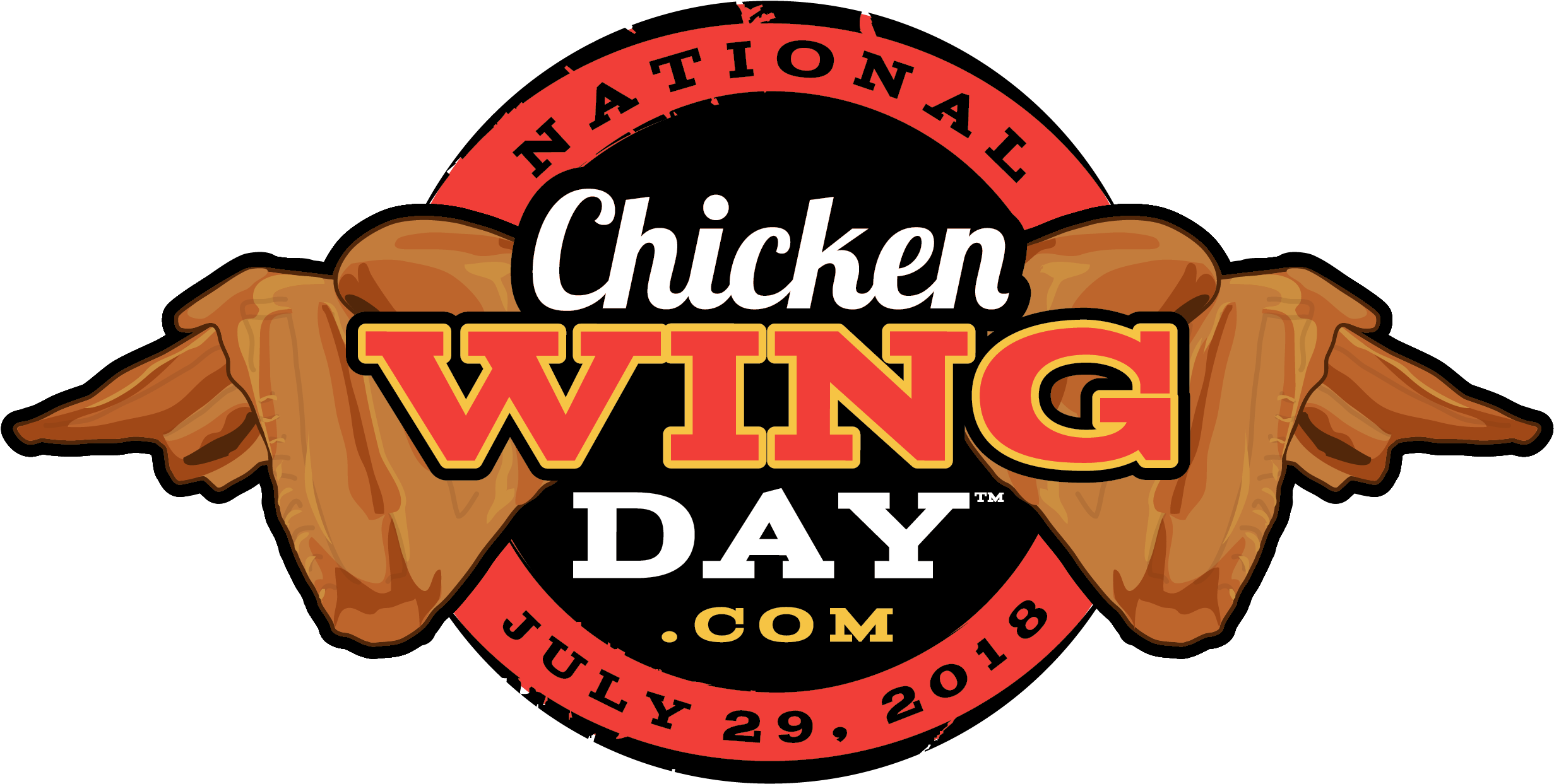 Chicken Wing Png - National Wing Day 2018 Clipart (3300x2550), Png Download