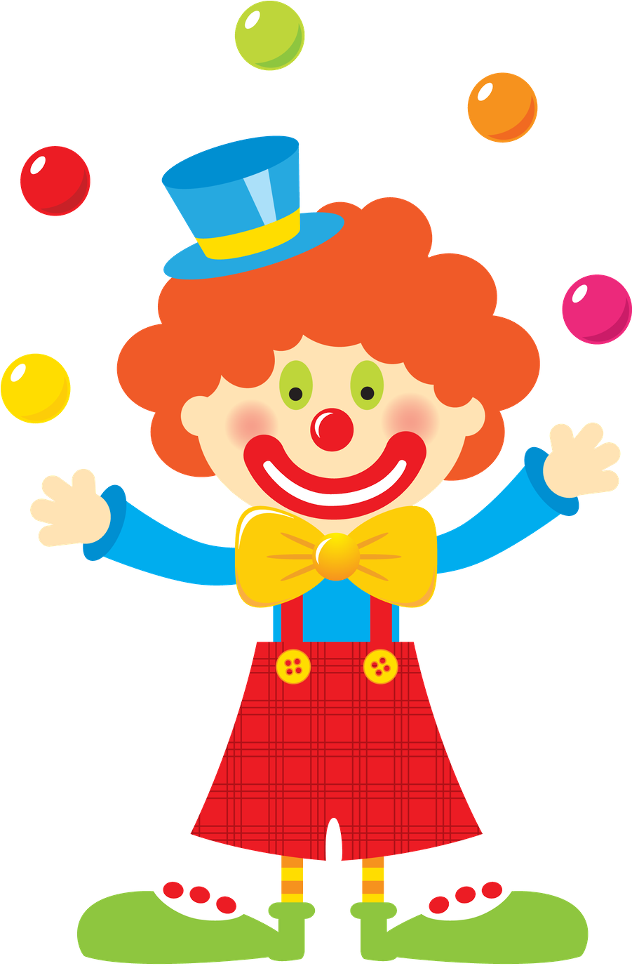 Pin By Crafty Annabelle On Circus Printables - Circus Clown Clip Art - Png Download (900x1384), Png Download