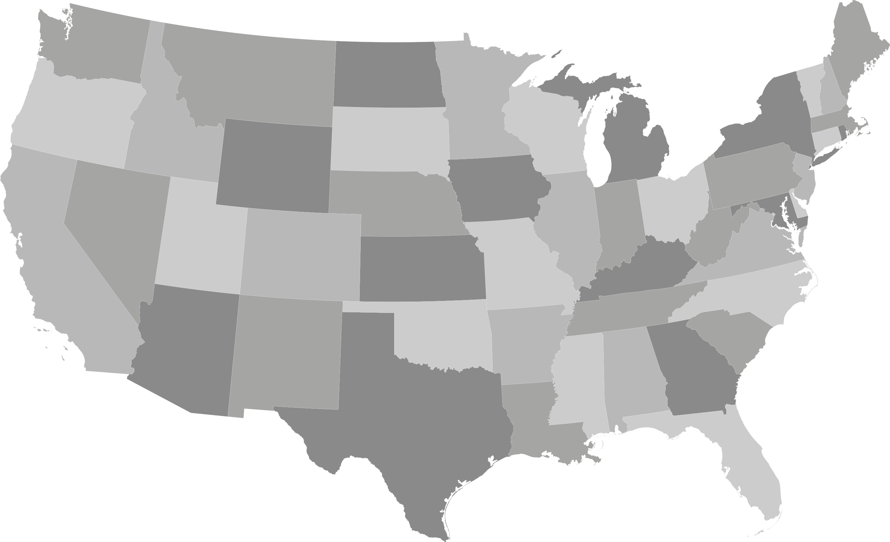 Сша карта png