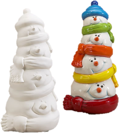 5133 Snow Pile Figurine - Christmas Tree Clipart (600x600), Png Download