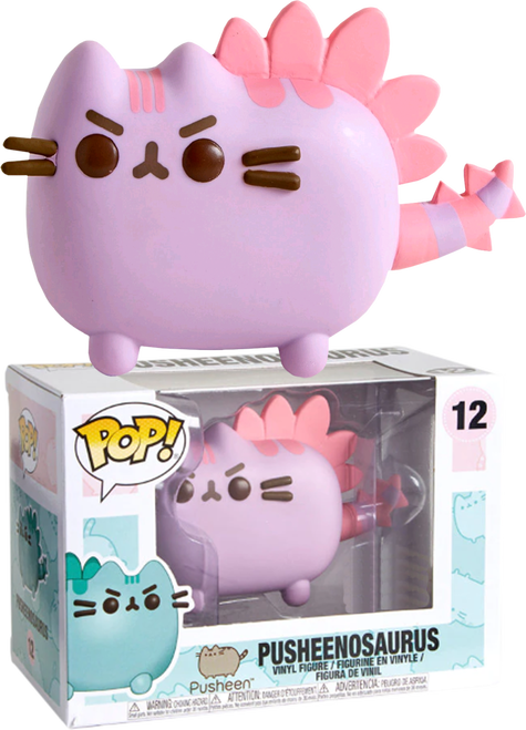 Pusheenosaurus Grape Soda Pop Vinyl Figure - Funko Pop Pusheen Hot Topic Clipart (475x659), Png Download