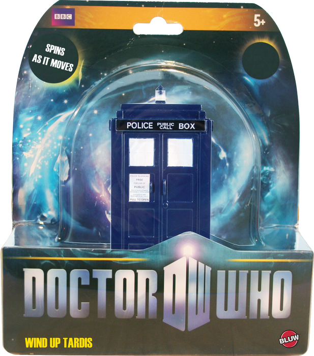 Doctor Who - Wind-up Tardis - Doctor Who Wind Up Tardis Clipart (617x700), Png Download