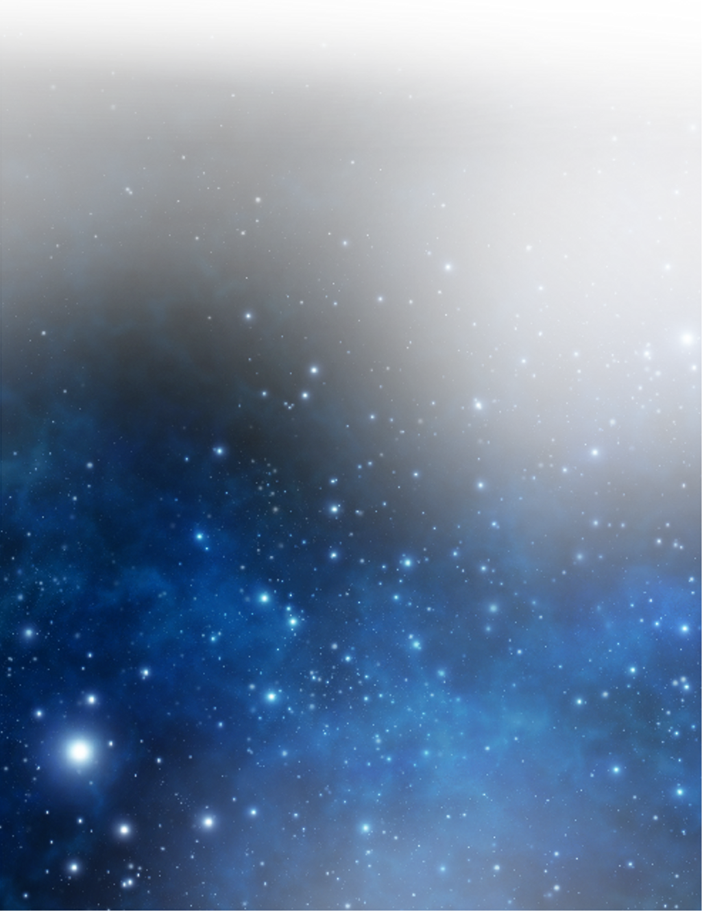 Stars Sticker - 藍 色 背景 Png Clipart (1024x1329), Png Download