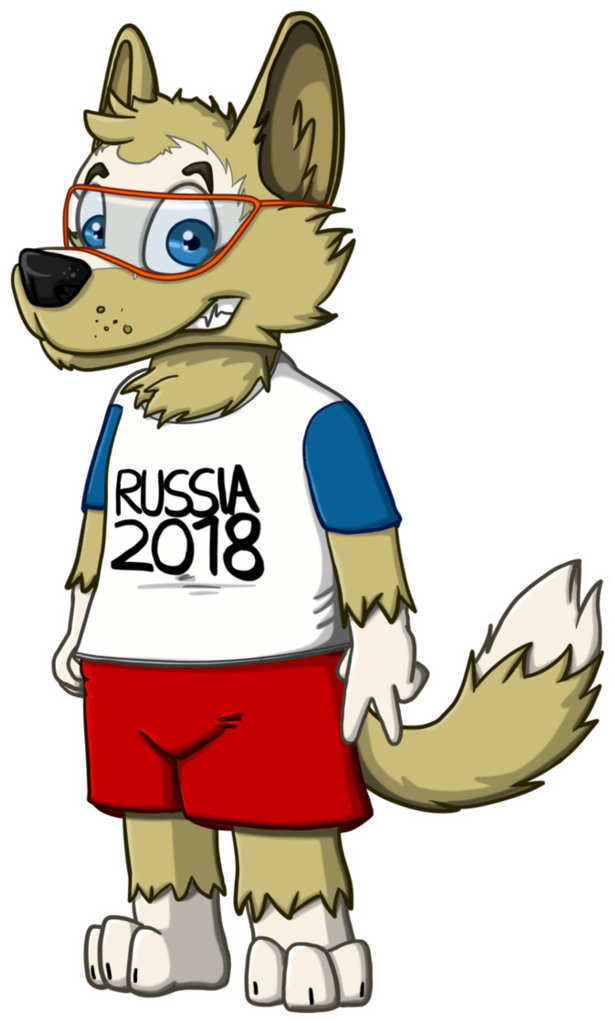 'zabivaka' The Fifa World Cup 2018 Mascot - World Cup 2018 Animal Clipart (730x1095), Png Download