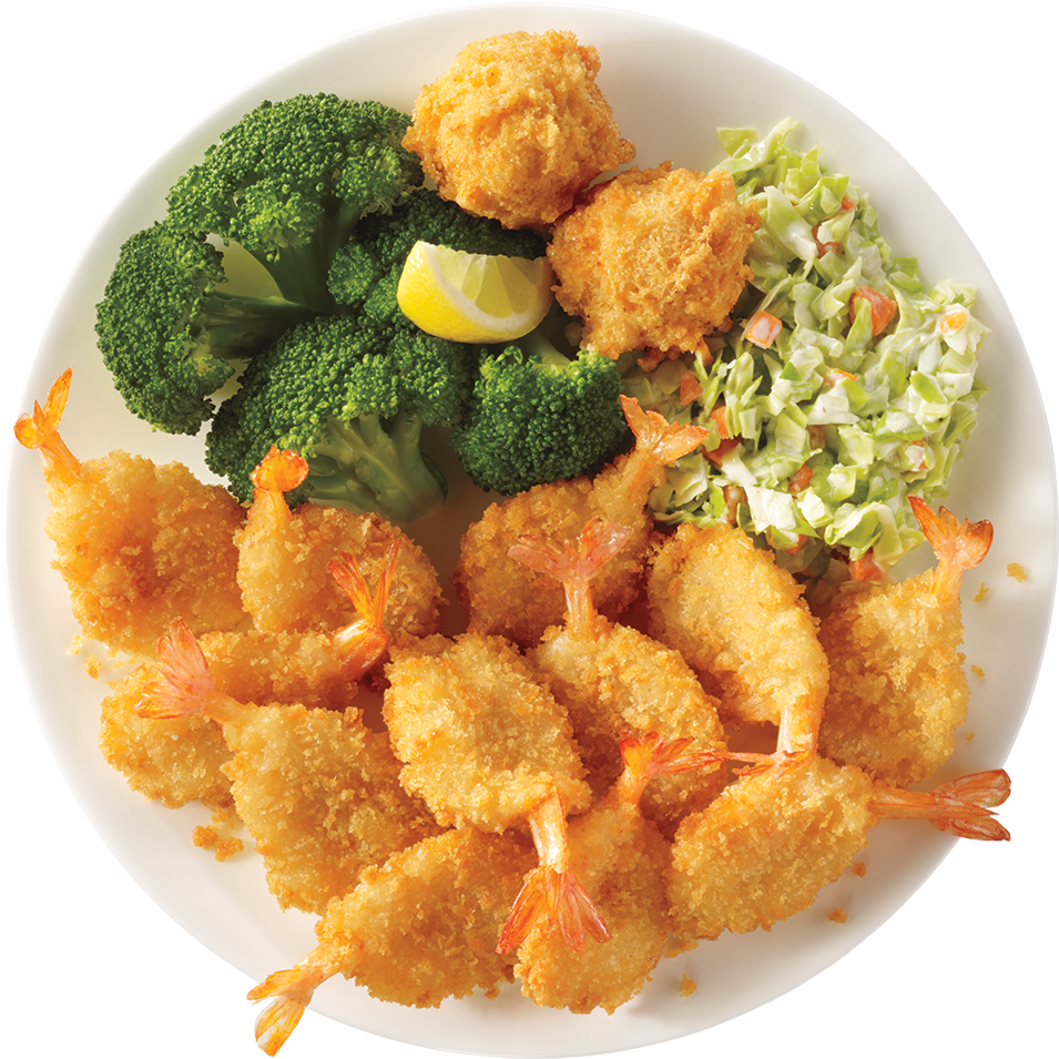 12 Piece Butterfly Shrimp Clipart (955x955), Png Download