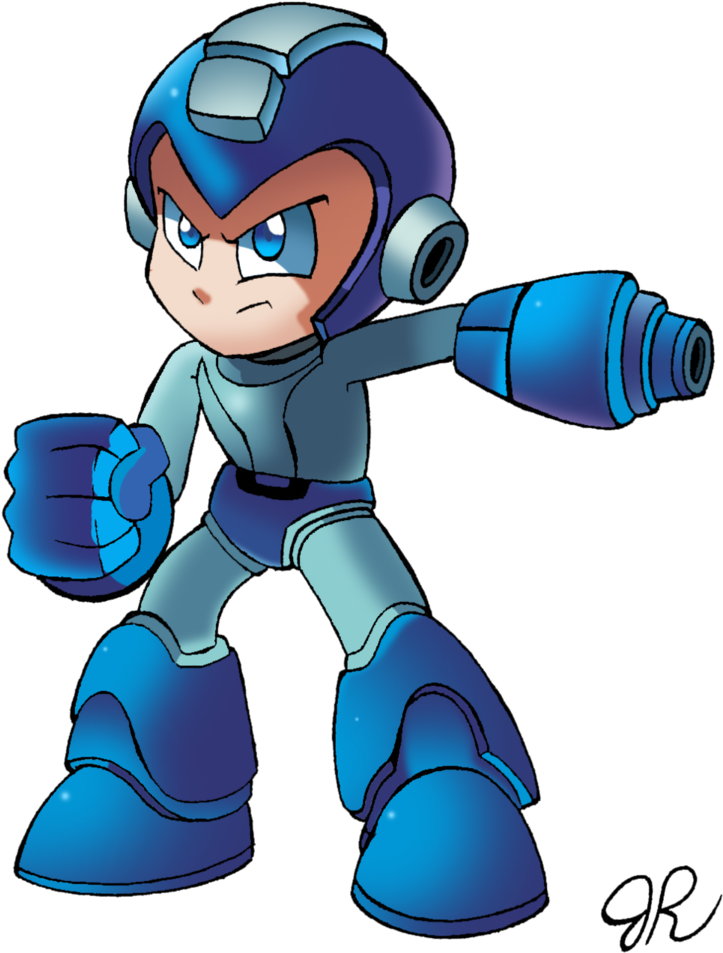 Mega Man Png High-quality Image - Mega Man Clipart (767x1041), Png Download