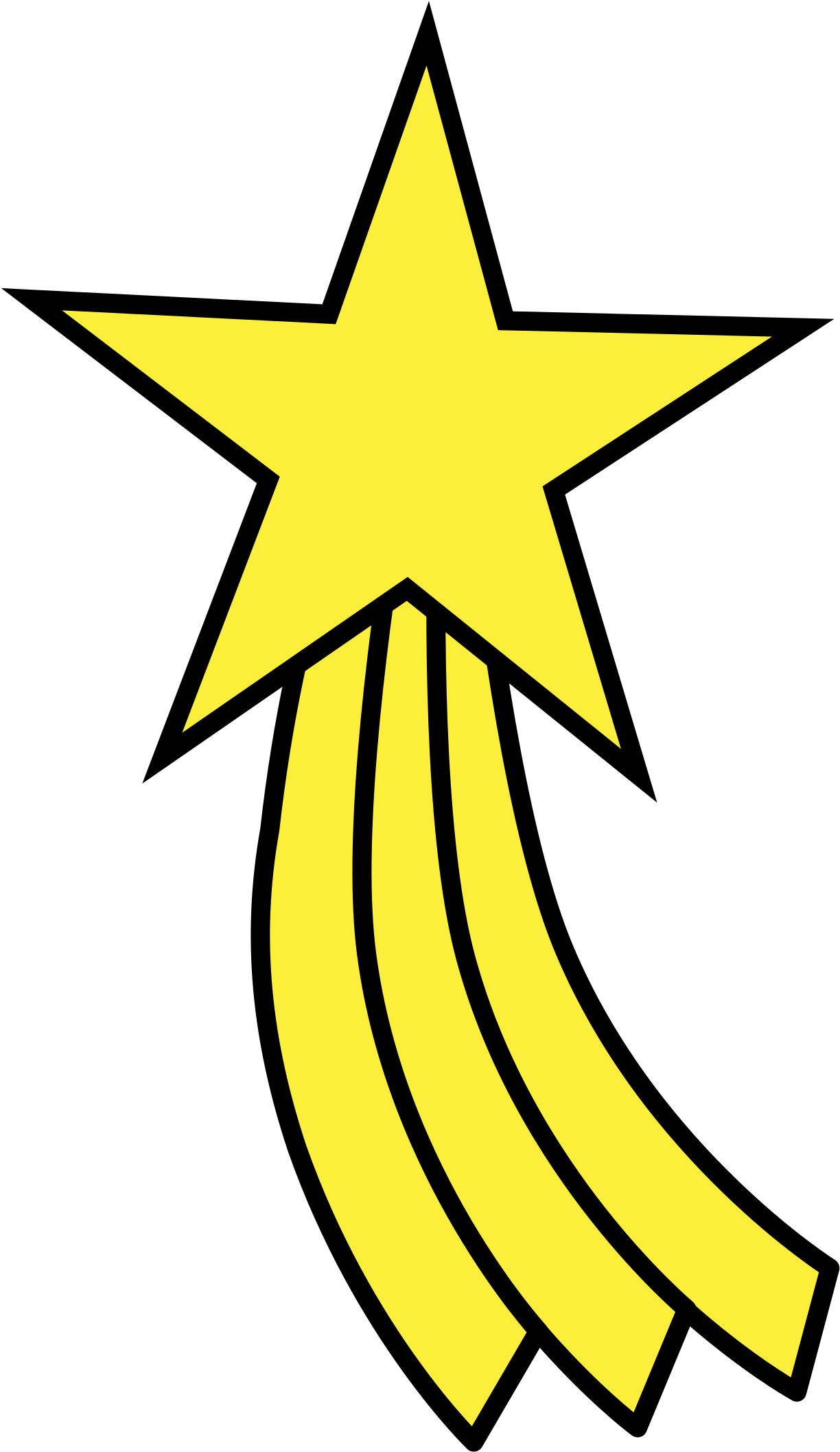 Download Comet Clipart Svg Free Dallas Star Transparent Png