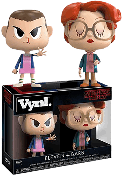 Eleven And Barb Vynl - Funko Stranger Things Vynl Clipart (600x600), Png Download