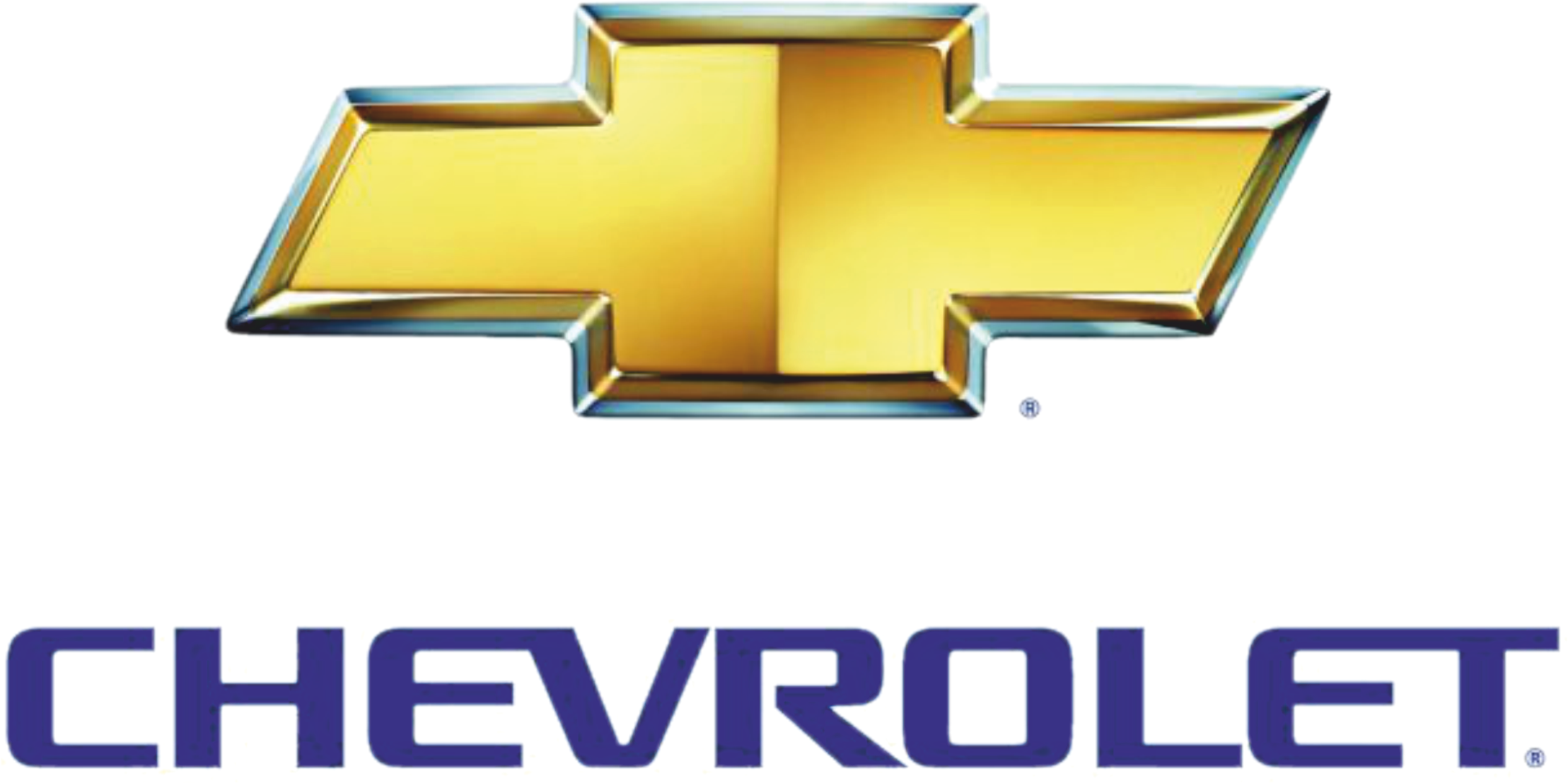 Chevrolet Logo Vector - Logo Chevrolet Vector Png Clipart (2217x1108), Png Download