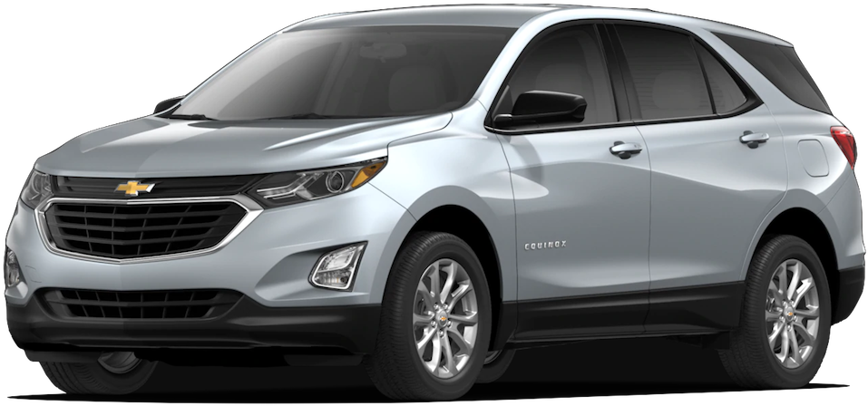 2019 Chevy Equinox - 2018 Chevy Equinox Silver Clipart (1000x550), Png Download