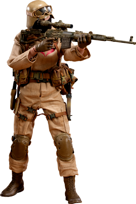 Gi Joe Sniper Clipart (480x717), Png Download