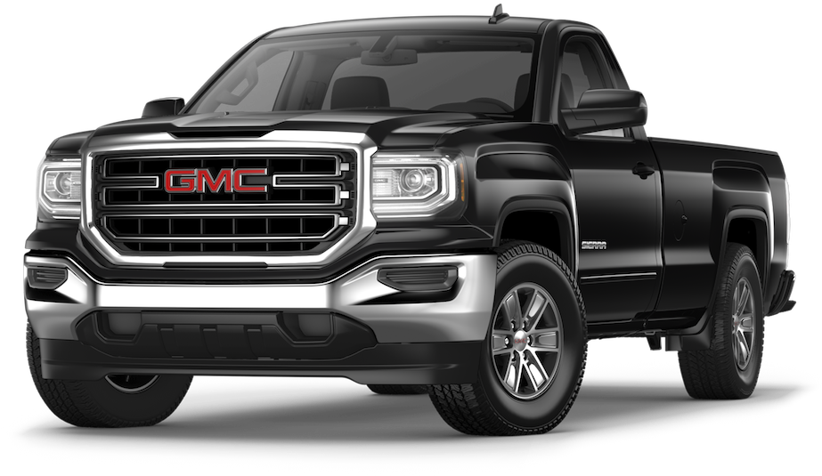 2018 Gmc Sierra - 2018 Gmc Sierra Black Clipart (1000x550), Png Download