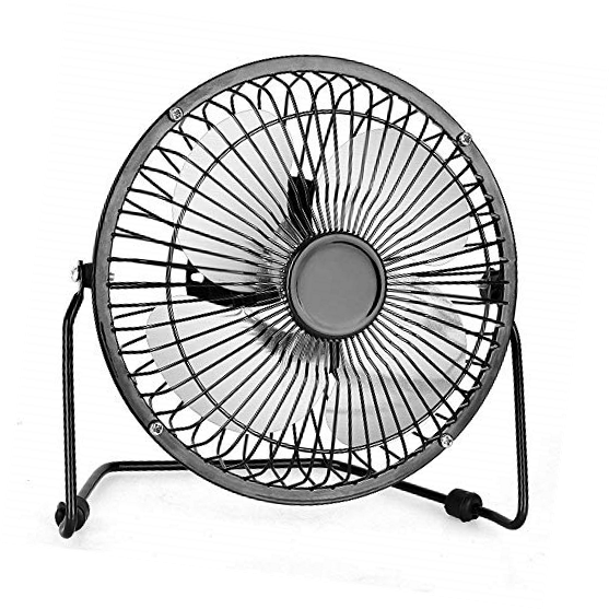 Air Choice Usb Table Fan, 6 Inch Mini Desk Use With - Kuroshitsuji Seal Clipart (557x557), Png Download