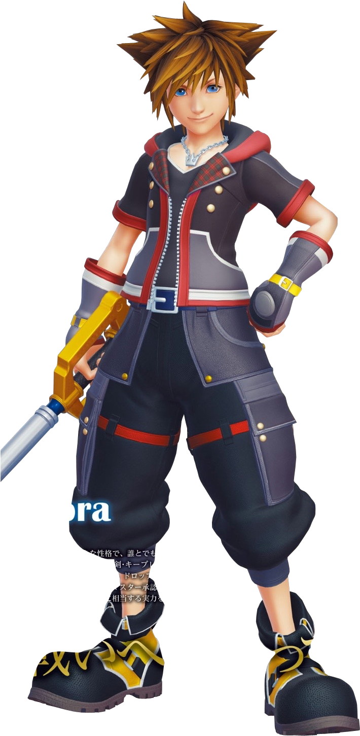 Kingdom Hearts 3 Sora Png - Kingdom Hearts 3 Sora 2018 Clipart (765x1500), Png Download