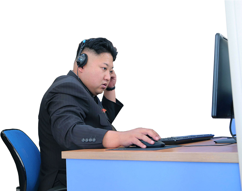 Kim Jong Un Png - Sitting Clipart (1180x787), Png Download