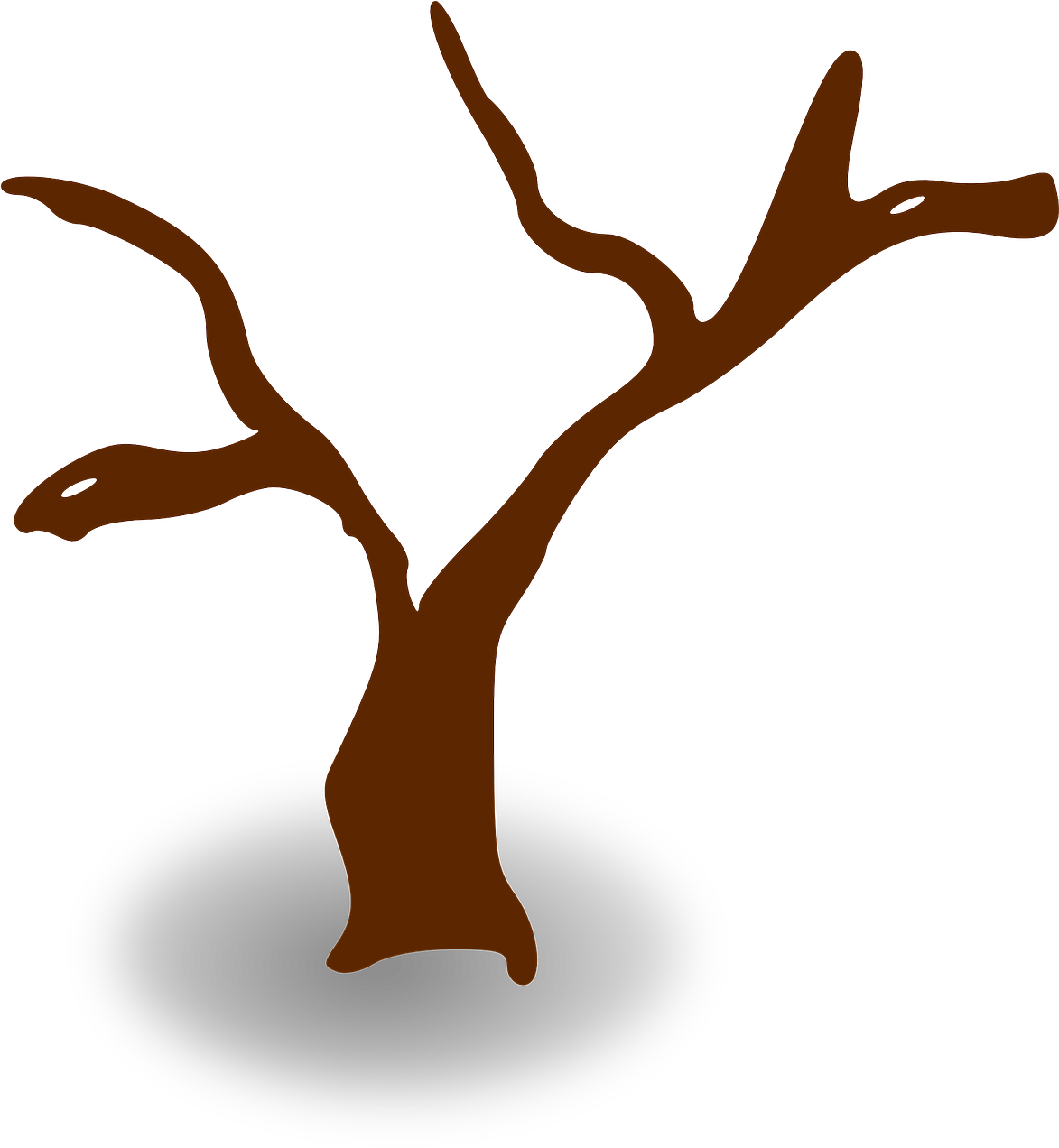 Tree Map Symbol - Tree Clip Art - Png Download (1172x1280), Png Download