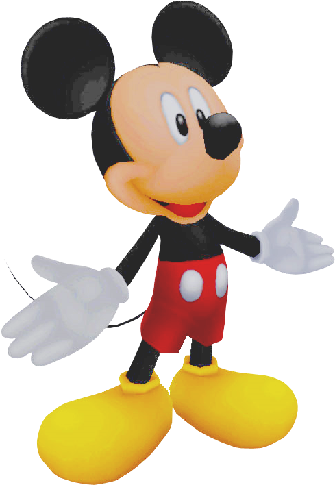 Kingdom Hearts Clipart King Mickey - Kingdom Hearts 1 Mickey - Png Download (610x729), Png Download