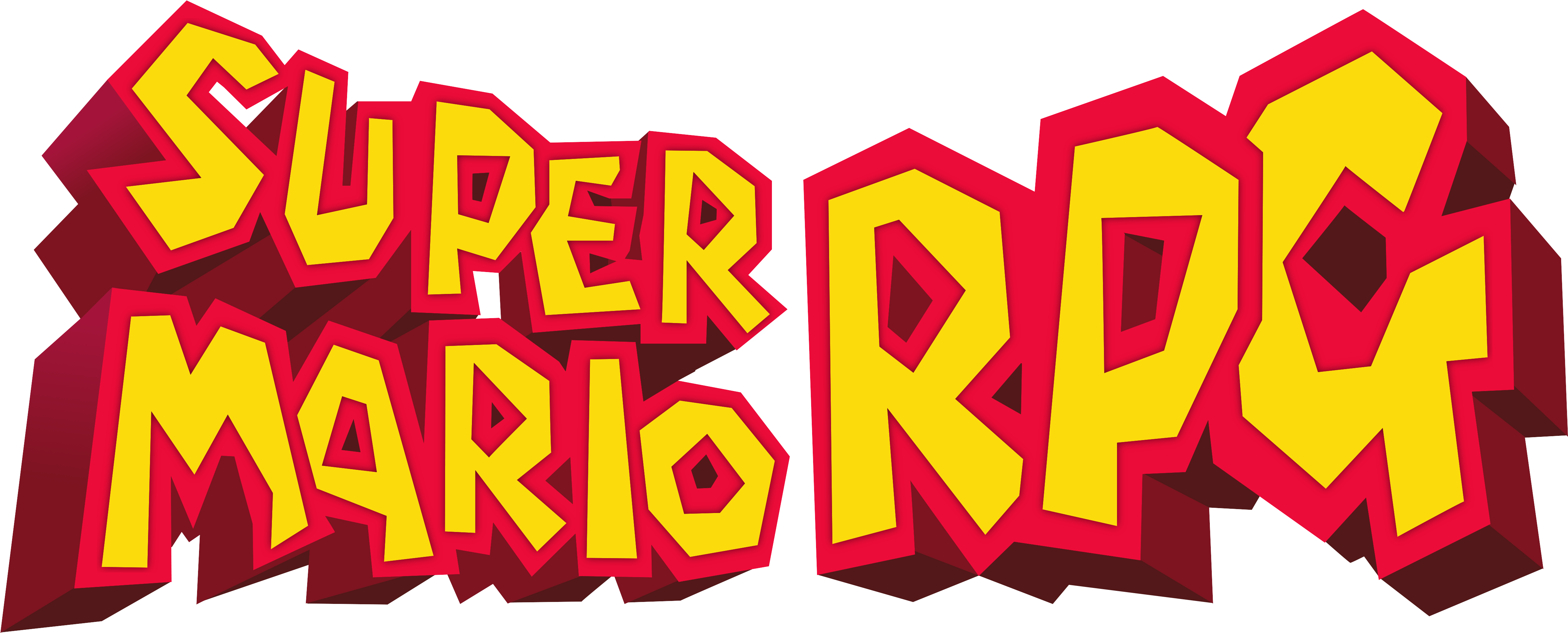 Super Mario Logo Png Free Download - Super Mario Rpg Box Art Clipart (5000x2258), Png Download