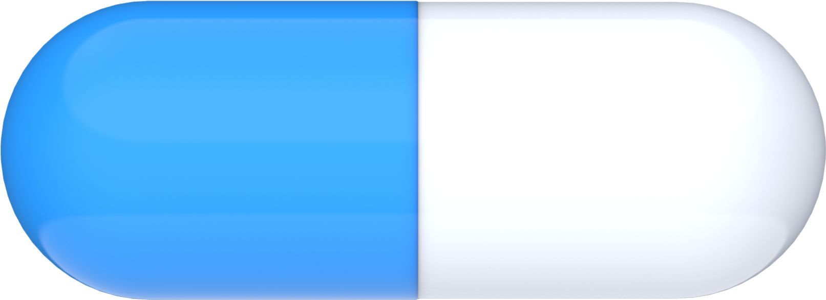 Free 3d Pill [png 1800x1800] - Tarpaulin Clipart (1800x800), Png Download