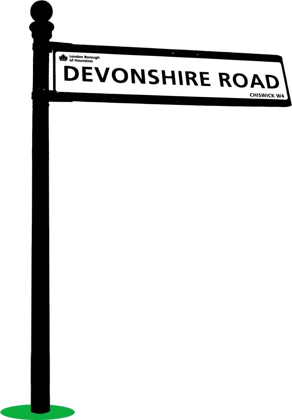 Street Sign Post Png - Sign Clipart (957x1374), Png Download