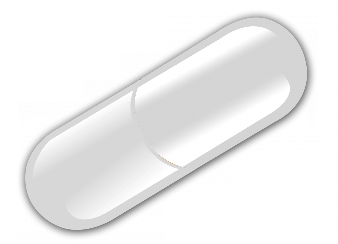 Transparent Pill Transparent Background - White Pill Capsule Png
