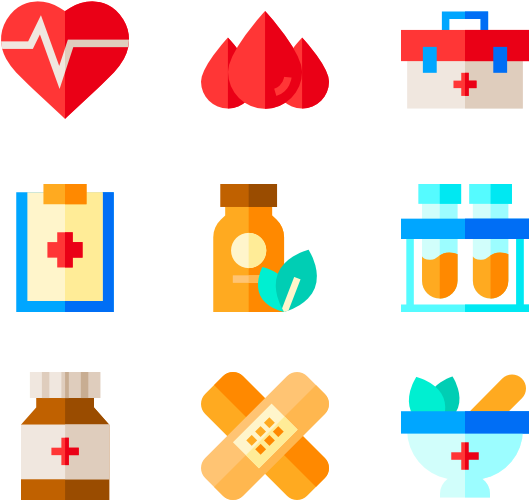 Medicaments - Pharmacy Icons Free Clipart (600x564), Png Download