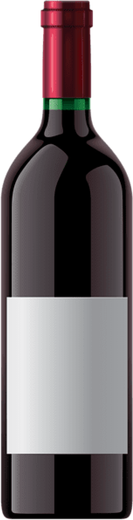 Free Png Download Red Wine Bottle Png Images Background - Transparent Background Red Wine Bottles Png Clipart (481x1835), Png Download