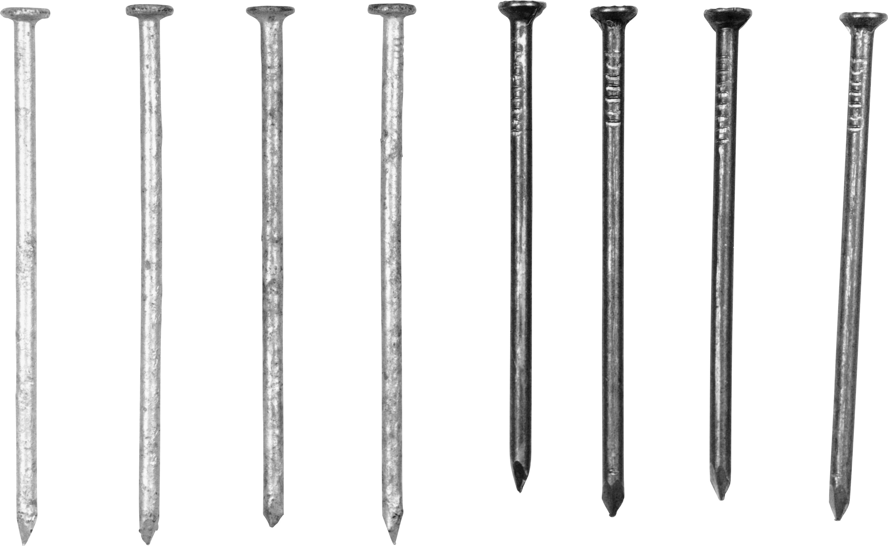 Metal Nails Png Clipart (3419x2103), Png Download