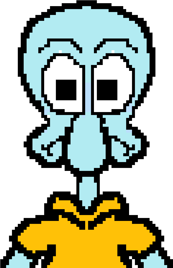 Squidward - Adventures Clipart (1200x1200), Png Download