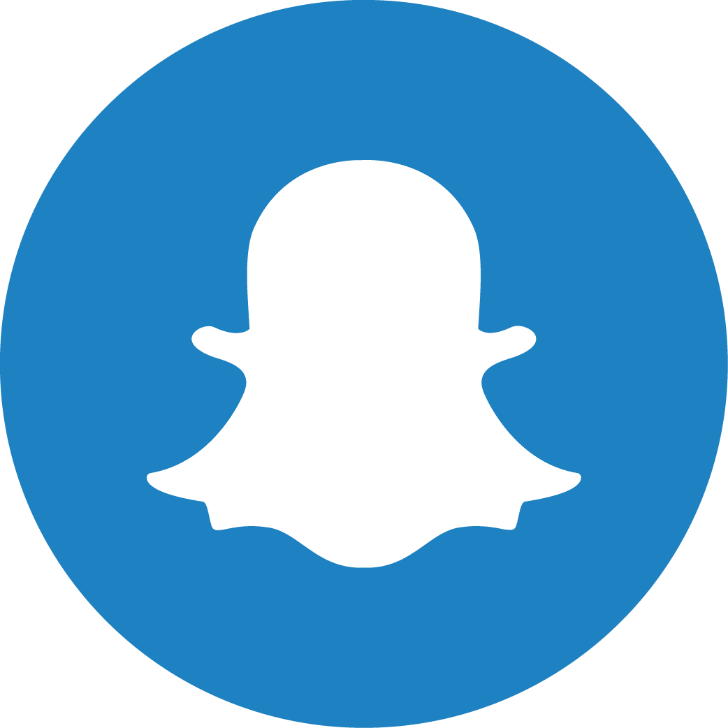 Social Icons - Snapchat Logo Png Black Clipart (1042x1042), Png Download