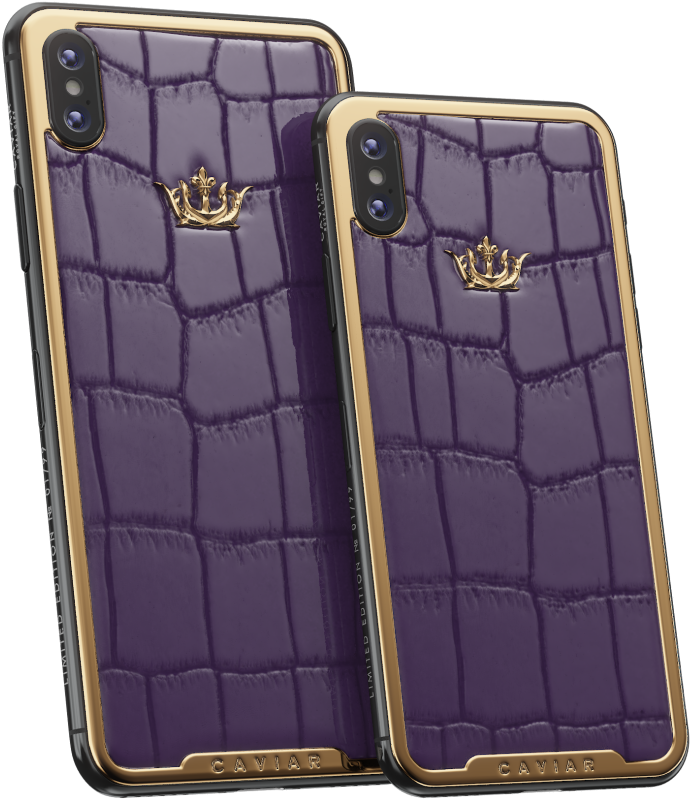 Classic Alligator Purple - Smartphone Clipart (830x950), Png Download