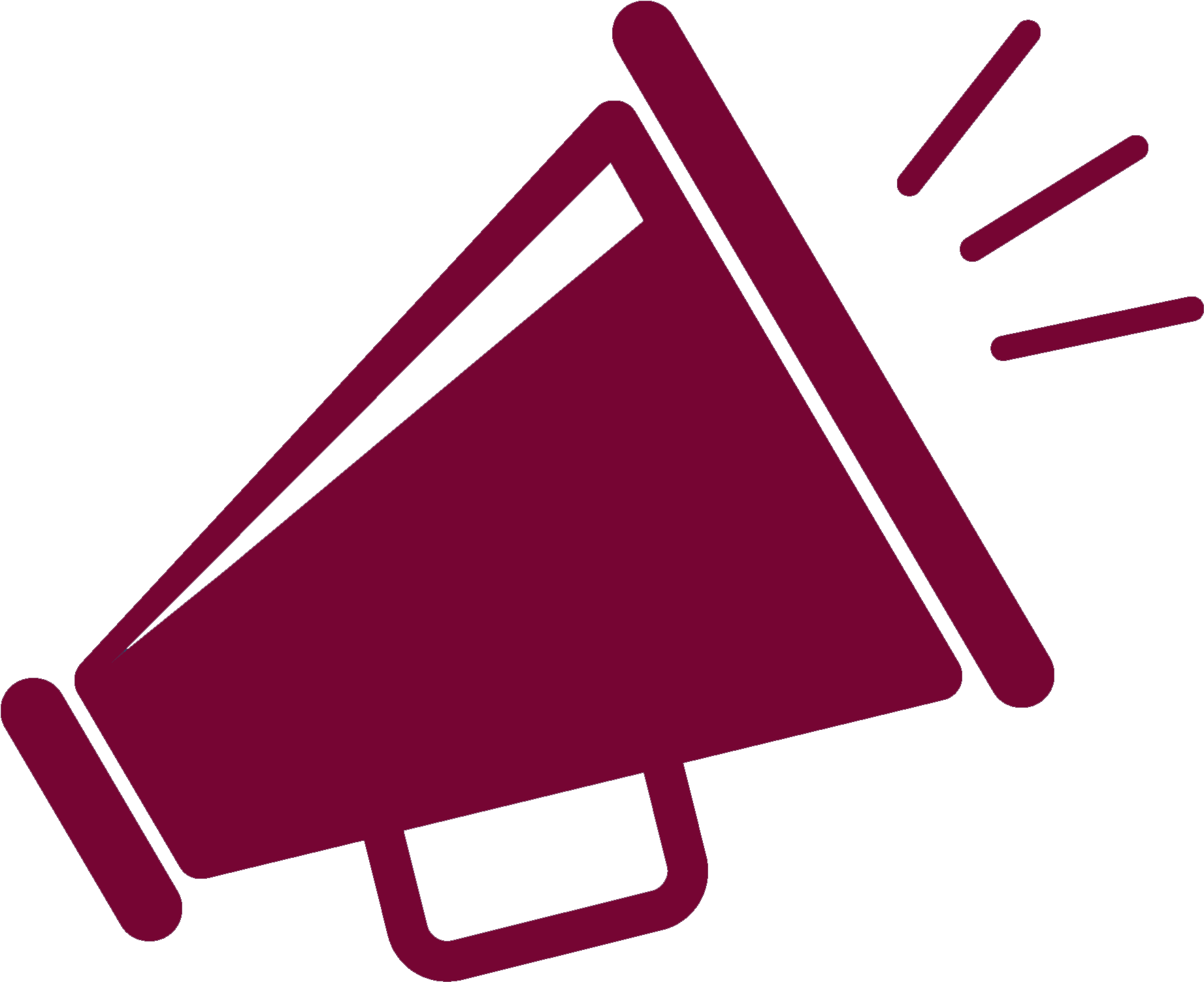 All Nampa Christian Elementary Girls Kindergarten - Megaphone Icon Clipart (1843x1504), Png Download