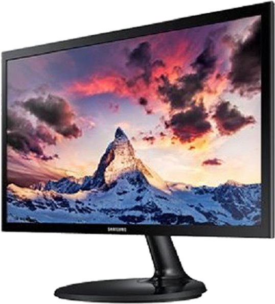 5 Inch Led S19f350hnw Monitor - Samsung S22f350fh Clipart (600x600), Png Download