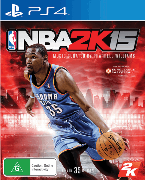 Nba 2k15 Ps4 Cover Clipart (600x600), Png Download
