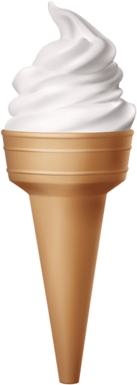Free Png Download White Ice Cream Cone Png Images Background - Ice Cream Cone Clipart (480x1316), Png Download
