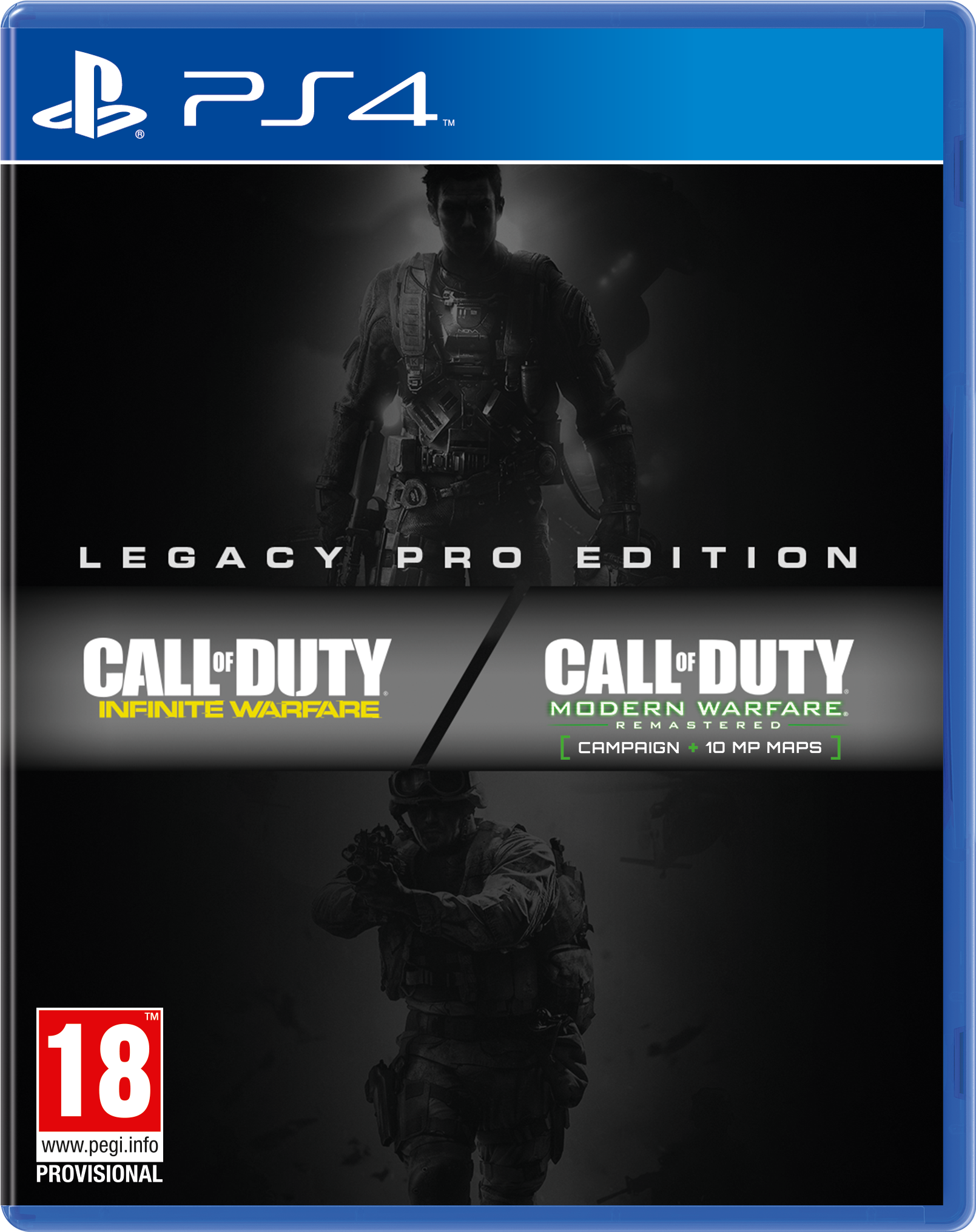 Call Of Duty Infinite Warfare And Mw Remastered Clipart (1875x2227), Png Download